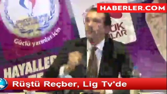 Rüştü Reçber, Yorumlarıyla Lig Tv'de