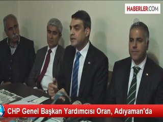 CHP Genel Başkan Yardımcısı Oran, Adıyaman'da