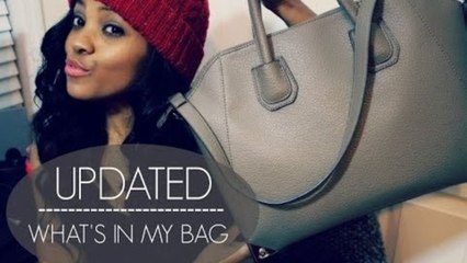 UPDATED | What's in my bag?