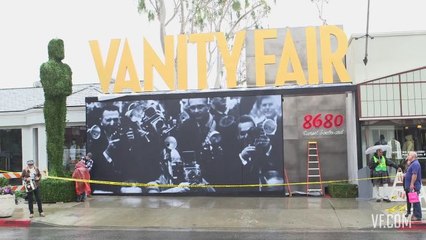 The Vanity Fair Oscar Party - Setting the Stage: Building the 2014 V.F. Academy Awards Party