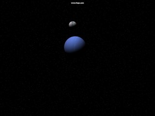 Neptune moon passes lower to upper 2