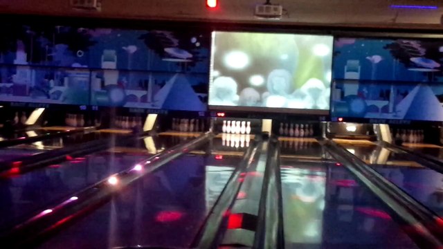 Carolyns 35th Birthday Bowling Party at Playtime Bowl - Hits strikes gutters and spares
