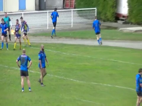 RUGBY A XIII GAUDENS V LESCURE 02 03 2014 1 er mi temps