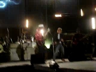 Chuck Berry et Jean Louis Aubert