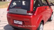 Reva E2O Electric Car at Carzonrent - Review,  Exteriors, Interiors And Features