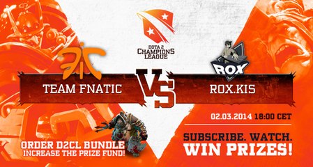 D2Cl Season 2 Highlight: Fnatic vs. RoX.KIS