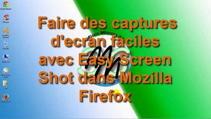 Faire des captures d'ecran faciles avec Easy Screen Shot dans Mozilla Firefox