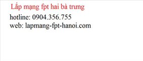 Lắp mạng fpt ba đình