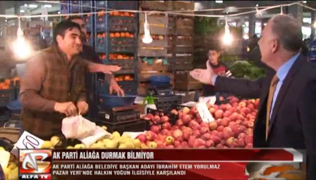 İbrahim Etem Yorulmaz Aliağa Pazaryeri Ziyaretleri