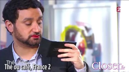 Cyril Hanouna maquillé pour son selfie avec Catherine Ceylac