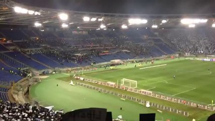 Ripresa dalla Sud verso la NORD in Lazio-Sassuolo