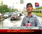 Karachi receives light rain, 13 injured in accidents