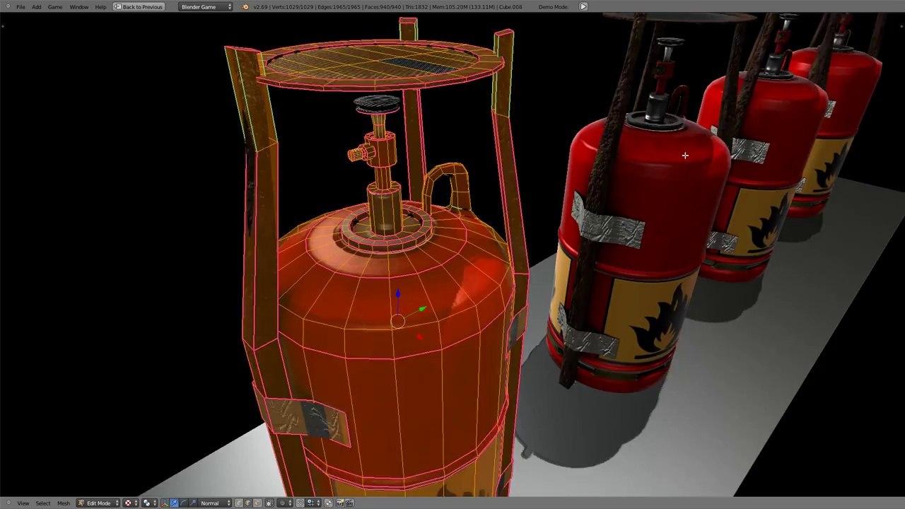 Propane gas cooker (Blender)