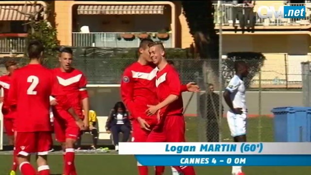 U17 National - Cannes 4-1 OM : le résumé