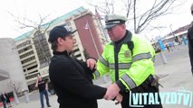 Smoking fake weed in front of cops :  Bong Prank On police!