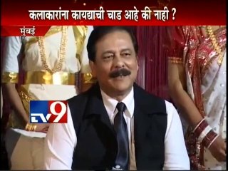 Bollywood SAHARA to Subrata Roy-TV9