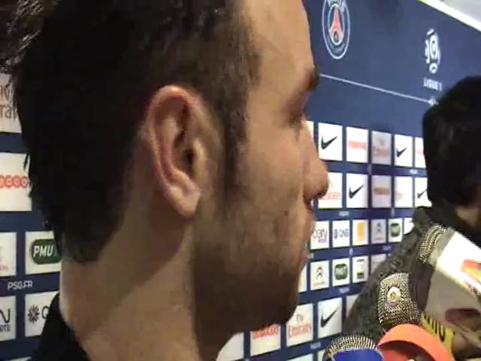 Mathieu Valbuena revient en zone mixte sur la défaite de l'OM face au PSG (2-0) J27