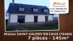 A vendre - maison - SAINT VALERY EN CAUX (76460) - 7 pièces - 145m²