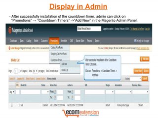 Magento Countdown Timer Extension