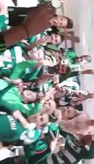 Γλέντι στα αποδυτήρια του Παναθηναϊκού