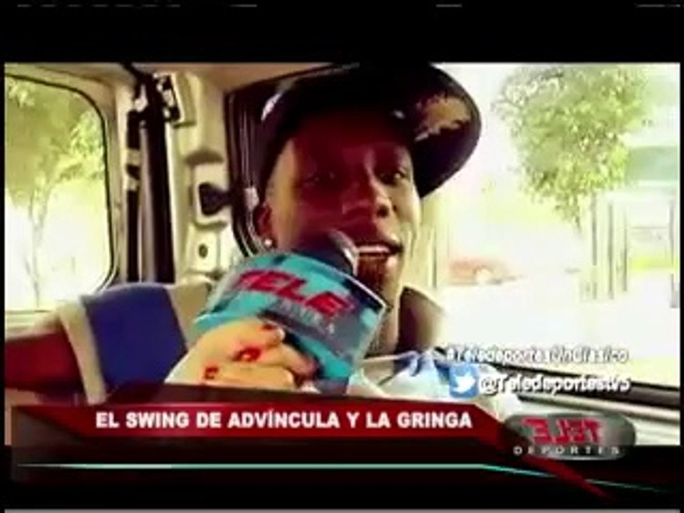 El swing de Advíncula y la gringa: 'bolt' peruano nos muestra sus pasos de baile