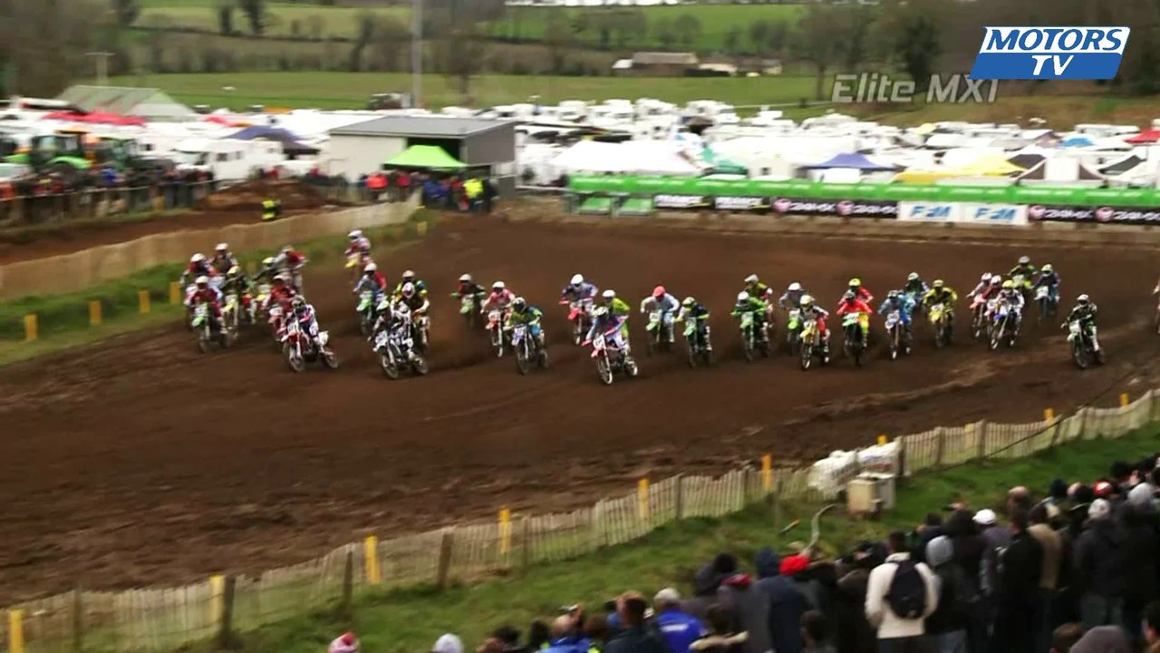Championnat de France Elite Motocross - 1e manche à Ernée: résumé du MX1 et MX2