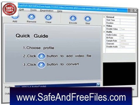 Amond DVD to iPod PSP 3GP MP4 Zune AppleTV AVI Converter 3.2.1 Full Crack Download for Mac