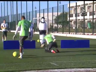 Première séance de l'EN avant le match amical Algérie - Slovénie