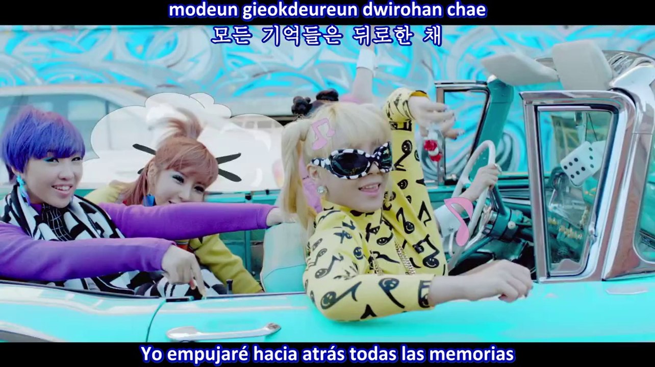 2NE1 - Happy MV (Sub Español - Hangul - Roma) HD