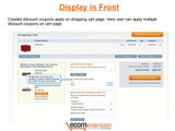 Magento Multiple Coupons Extension