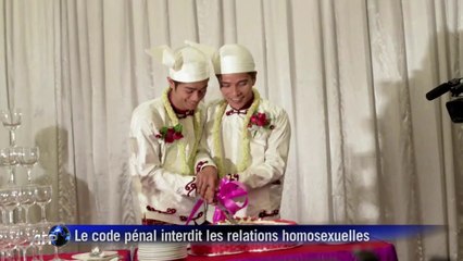 Birmanie: premier mariage gay symbolique