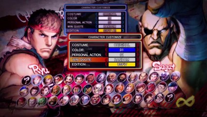 Ultra Street Fighter IV - Présentation de l'option Edition