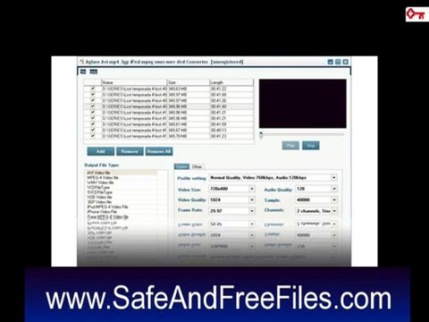 Aglare Avi MP4 3GP iPod MPEG WMV MOV DVD Converter 7.1 Full Version with Crack Download For PC