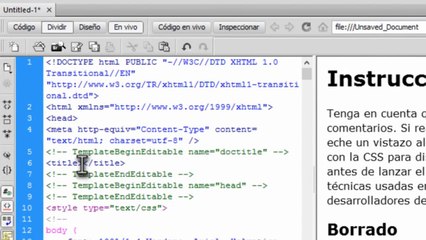 Introduccion a Dreamweaver Cs6 _ Conociendo la interfaz _#1_ @Programacion RD