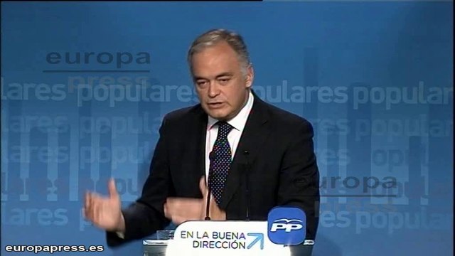 PP: Si PSOE gana elecciones volverá la crisis