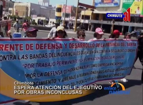 Según el presidente regional de Ancash, César Álvarez cerca de 60 obras se han visto perjudicadas por la reducción del gravamen minero a la región.