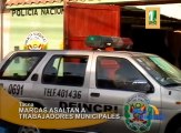 En Tacna, dos trabajadores de la Municipalidad distrital de Alto de la Alianza fueron víctimas de los marcas.
