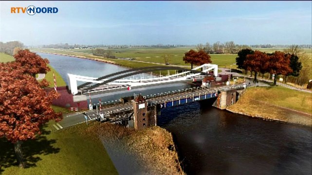 Verkeer heeft geen last van vervanging Dorkwerderbrug - RTV Noord