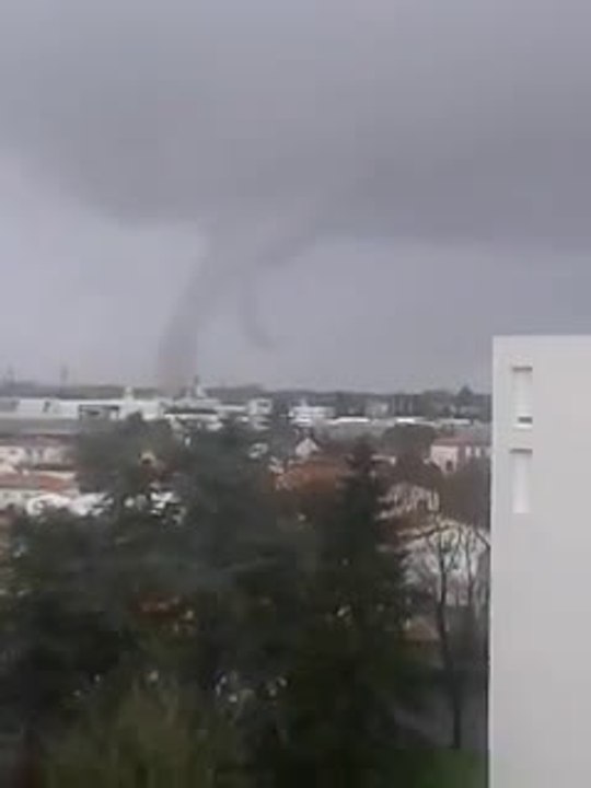 Mini tornade à Luçon