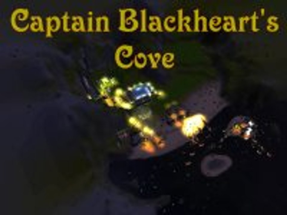 RCT3 Park - Captain Blackheart's Cove