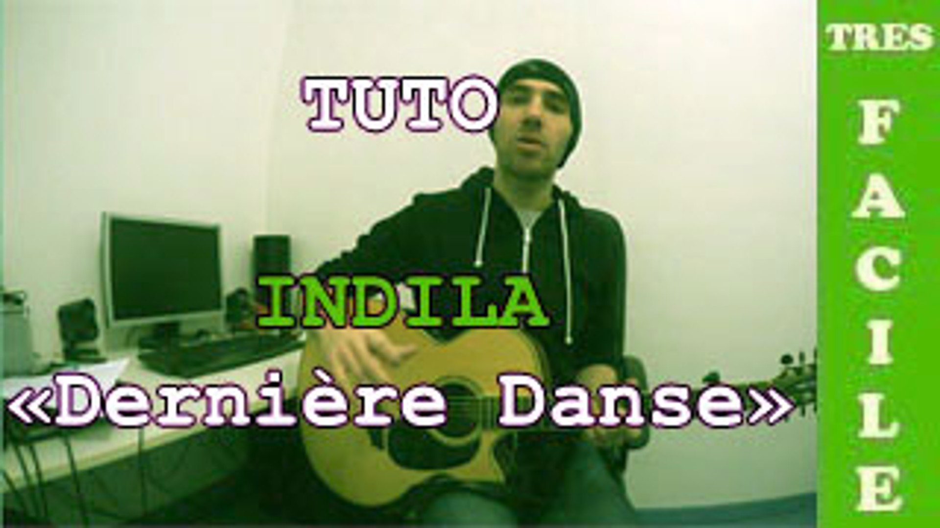 Indila - Dernière danse - Tuto Guitare - Vidéo Dailymotion