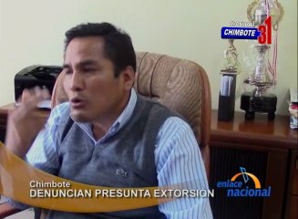En Chimbote, el titular de la Dirección Regional de la Producción, José Antonio Monzón acusa al presidente de  la Asociación de Pescadores de Consumo Humano Directo