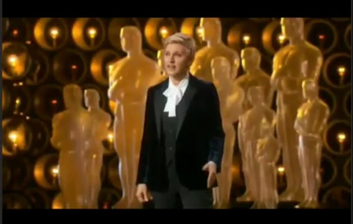 Ellen DeGeneres opening monologue oscars 2014 HQ - YouTube1