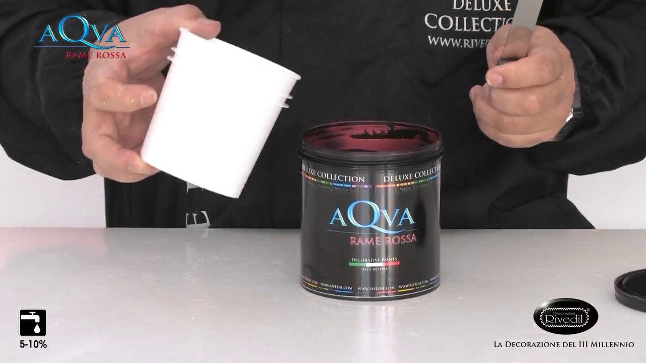 Decorazioni Rivedil - AQVA RAME Decorative Paint