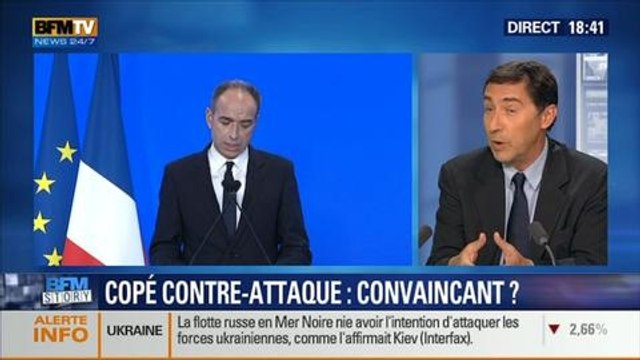 BFM Story: Jean-François Copé propose une loi sur la transparence financière: cette contre-attaque est-elle convaincante ? - 03/03
