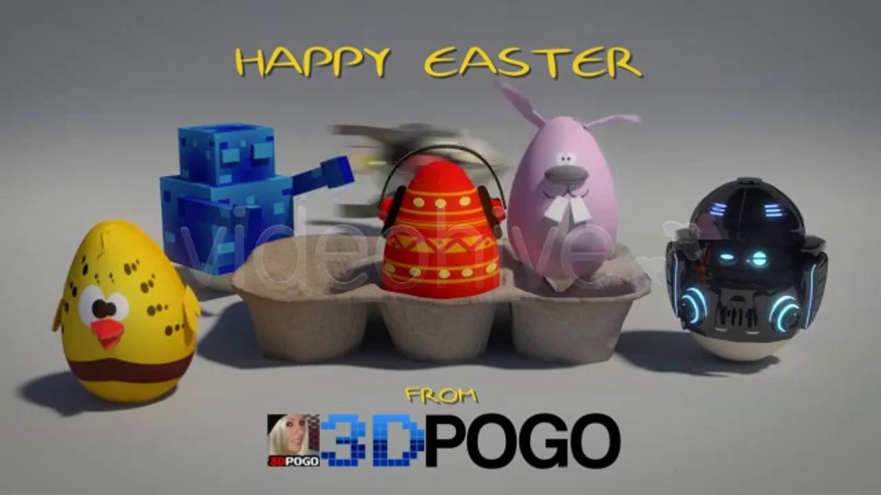 Easter Eggs Shake Style