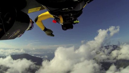Jetman Flies Near Iconic Mt. Fuji