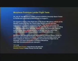NASA Morpheus Crash