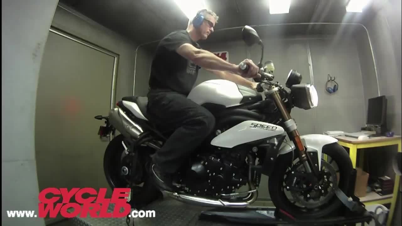 Dyno Run: 2011 Triumph Speed Triple