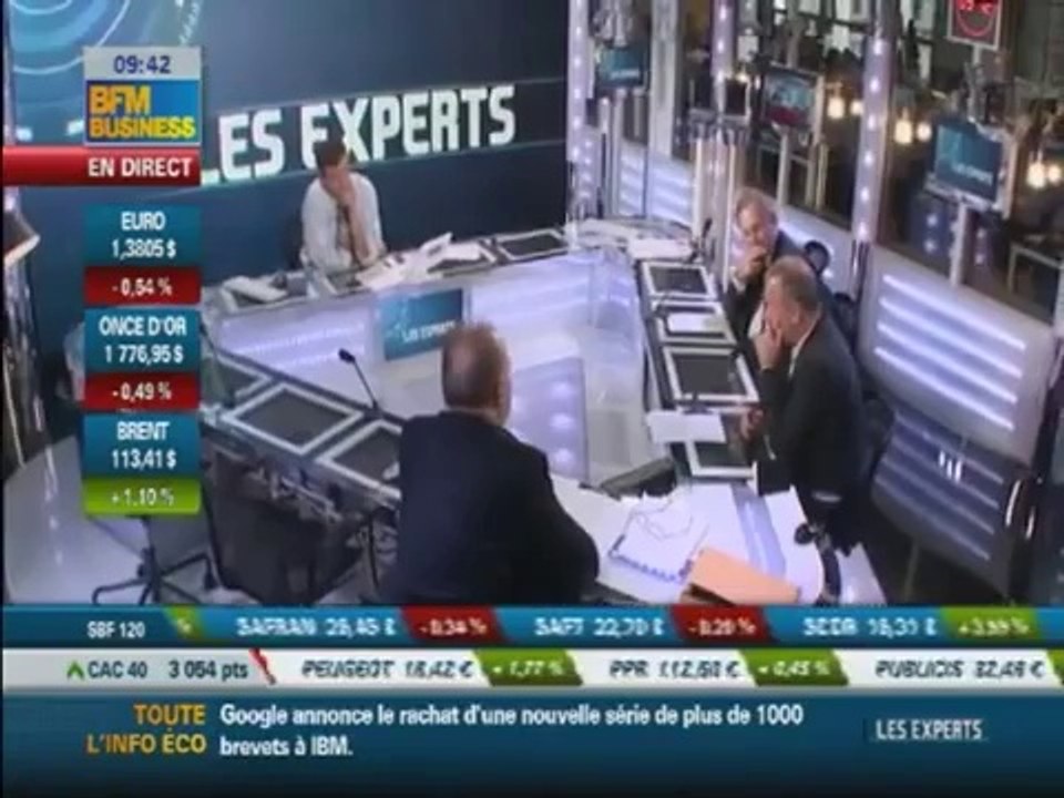 François Asselineau invité de Nicolas Doze sur BFM Business